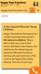 Mobile Screenshot of happytimepreschoolenfield.com